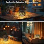 Solar Lantern Outdoor Patio Decor: 4 Pack Solar Lanterns Outdoor Waterproof, Hol... - Image 7