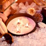 Inspireyes Scented Candles Set with Crystal, 3 Wick Candle 19 oz Soy Wax Aromath... - Image 4