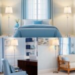 Lovlast Modern Floor Lamp for Living Room, Bedroom, Stained Glass Coastal Lamp f... - Image 7