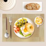 Heat-Resistant Placemats for Dining Table, Washable PVC Woven Vinyl Table Mats, ... - Image 3
