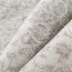 PureCozy 6x9 Area Rug Washable Neutral Beige Vintage Living Room Bedroom Carpet ... - Image 5