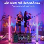 LED RGB Corner Lamp - Smart RGB LED Corner Floor Lamp Adjustable Height with 16 ... - Image 6