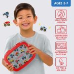 Bentgo Kids Prints Leak-Proof, 5-Compartment Bento-Style Kids Lunch Box - Ideal ... - Image 4
