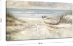 SENROLAN Extra Large Coastal Wall Art for Living Room, Horizontal Seascape Canva... - Image 3