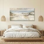 SENROLAN Extra Large Coastal Wall Art for Living Room, Horizontal Seascape Canva... - Image 4