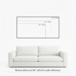 SENROLAN Extra Large Coastal Wall Art for Living Room, Horizontal Seascape Canva... - Image 6