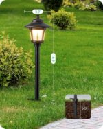 EDISHINE Low Voltage Landscape Lighting, 12V 3W 120LM 3000K Seed Glass Outdoor L... - Image 8