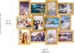 MELANNCO Collage Picture Frame for Wall, 12-Opening Gold Photo Display Holds Six... - Image 3