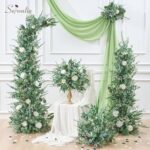 Serwalin 180 Pcs 7 Kinds Mixed Artificial Eucalyptus Greenery Stems Bulk, Baby B... - Image 6