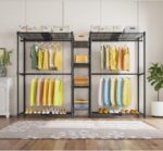 VIPEK X3 Expandable Heavy Duty Clothes Rack Adjustable from 5'2" to 8' with Adju... - Image 8
