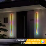2 Pack 60 inch Modern Outdoor Wall Light, Outdoor Garage Wall Mount Lights, Mode... - Image 7