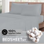 Luxury Egyptian Cotton Queen Size Sheet Set - 1000 Thread Count 6 Piece Queen Sh... - Image 3