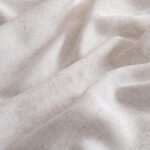 MIULEE Natural White Linen Curtains 84 Inch Long for Bedroom Living Room, Soft T... - Image 5