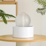Generic Indoor Water Feature Tabletop Ceramic Fountain Home Kitchen Office Decor... - Image 4