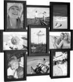 Malden International Designs 5 x 7 9-Opening Dimensional Collage Photo Wall Fram... - Image 3