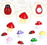 Jetec Gnomes Fairy Resin Statues Miniature Garden Accessories Mini Dwarf Figurin... - Image 6