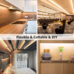 Lepro LED Strip Light, 32.8Ft Dimmable Vanity Lights, 3000K Super Bright LED Tap... - Image 5
