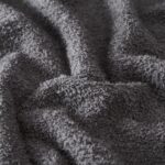 CYMULA Knit Throw Blanket for Couch Dark Grey-Super Soft Lightweight Plush Fuzzy... - Image 7