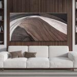 TAIJXAGSG Large Abstract Wall Art For Living Room Pints Black And White Canvas A... - Image 3