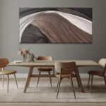 TAIJXAGSG Large Abstract Wall Art For Living Room Pints Black And White Canvas A... - Image 4