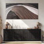 TAIJXAGSG Large Abstract Wall Art For Living Room Pints Black And White Canvas A... - Image 5