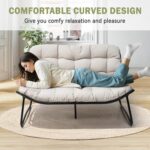 Crestlive Products Outdoor Loveseat, 2-Seat Sofa with Soft Cushion, All-Weather ... - Image 8