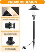 LUTEC 12V Low Voltage Pathway Lights, Die-cast Aluminum Pathway Lights with Conn... - Image 6