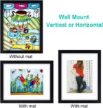 RPJC 11x14 inch Picture Frame Made of Solid Wood and High Definition Glass Displ... - Image 4