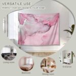 Marble Pink Tapestry for Bedroom Wall Hanging Tapestry, Modern Abstract Ink Pain... - Image 9