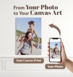 TreeDeal Custom Canvas Prints with Your Photos, Framed 16” x 24” Personalized Pi... - Image 4