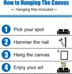 TreeDeal Custom Canvas Prints with Your Photos, Framed 16” x 24” Personalized Pi... - Image 7