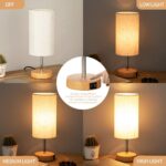 Yarra-Decor Bedside Lamps with USB Port - Touch Control Table Lamp for Bedroom W... - Image 3