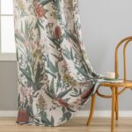 ALIGOGO Floral Print Curtains 108 Inches Long -Luxury Moody Decorative Curtains ... - Image 5