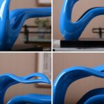 HAUCOZE Abstract Woman Figurine Modern Sculpture Home Art Decor Table Centerpiec... - Image 7