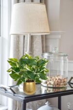 Oairse Articicial Plants Indoor Small Fake Plants in Pots Faux Pothos N‘ Joy Pot... - Image 5