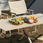 Set of 10 Gold Round Serving Bowls, 17 Inch Decorative Snack Tray Set for Chip &... - Image 4