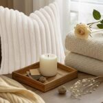 decorUhome Summer Cozy Faux Fur Throw Pillow Covers 18x18 Set of 2 Decorative So... - Image 7