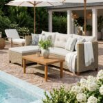 Devoko Wicker Patio Furniture Set, 3 Pieces Outdoor Sofa with Tufted Pillow,PE R... - Image 5