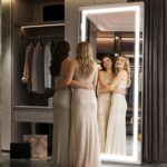 FENNIO 70" x 32" Large Luxury Wall Mounted Mirror with LED Lights - Full Length ... - Image 4