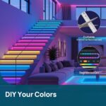 Linkind 10ft Smart LED Strip Lights - AuraScape Segmented Color Changing WiFi Li... - Image 6