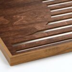 TOARTi Abstract Geometric Framed Wooden Wall Art Decor(16"x32"x3pcs), Large Vint... - Image 3
