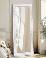 Full Length Mirror 65"x24" Solid Wood Frame Floor Large Mirror for Living Room, ... - Image 3