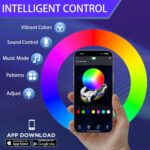 LED Car Ambient Lighting Strip for Tesla High Brightness with APP Control Multip... - Image 3