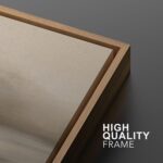 SIGNWIN Framed Canvas Print Wall Art Set Calm Misty Riverside Forest Landscape I... - Image 6