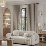 Rinwoc 100% Blackout Curtains for Bedroom, Thermal Insulated Curtains 63 Inch Le... - Image 5