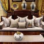 Avigers 18 x 18 Inches Chinese Style Grey Splash-Ink Cushion Cases Luxury Throw ... - Image 6
