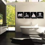 Meetdeceny Black And White Wall Art/Pink Book Pictures Room Decor for Teen Girls... - Image 4