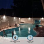 LEONLITE Unique Rays LED Low Voltage Deck Lights Outdoor, 12V Landscape Step Rai... - Image 3