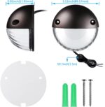 LEONLITE Unique Rays LED Low Voltage Deck Lights Outdoor, 12V Landscape Step Rai... - Image 6