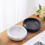 5.91'' Large Decorative Bowl, Natural Marble Decorative Bowls for Home Decor, Ke... - Image 7